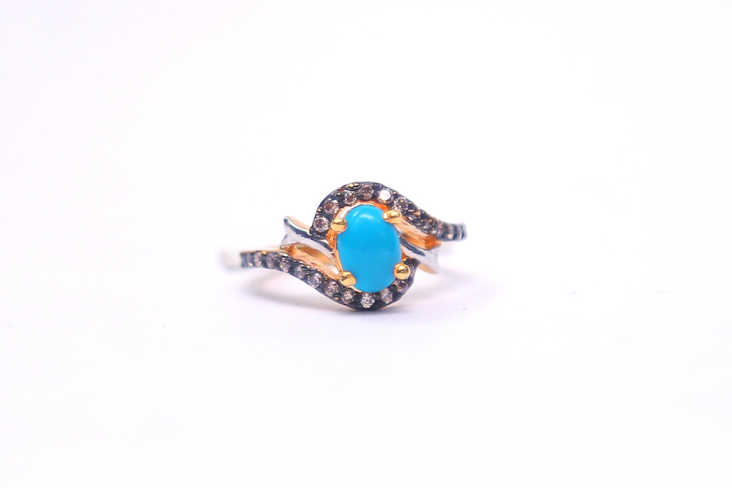 TURQOISE SILVER RING