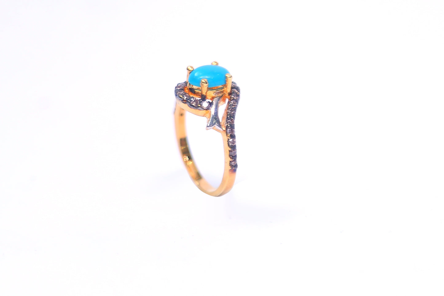 TURQOISE SILVER RING