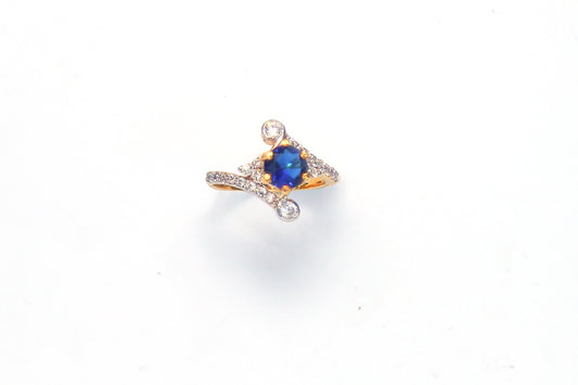 BLUE WITH ZIRCON