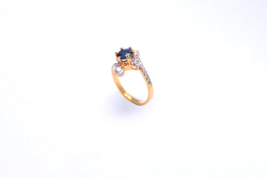 BLUE WITH ZIRCON
