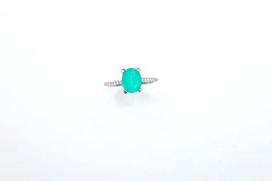 SEA BLUE WITH ZIRCON